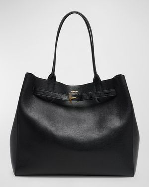 Audrey Large Tote Bag in Grain Leather