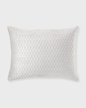 Marconi Geometric Velvet King Sham