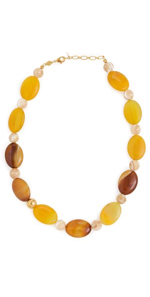 Anni Lu Desert Dreamer Necklace Butterscotch One Size
