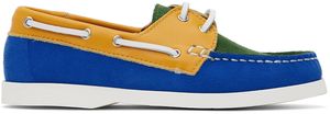 Bonmot Organic Kids Blue Sailing Flats