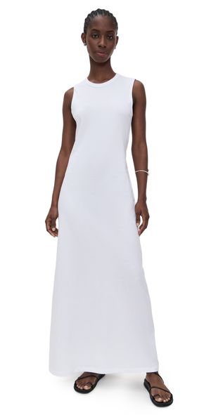 Leset Margo Sleeveless Maxi Dress White M