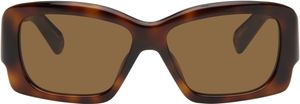 JACQUEMUS Brown La Croisière 'The Croisière' Sunglasses
