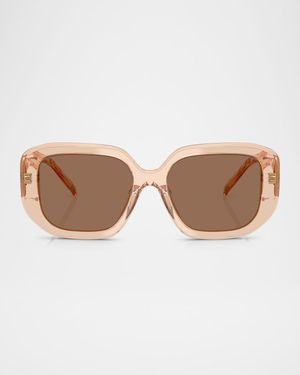 TY7218U Square Acetate Sunglasses