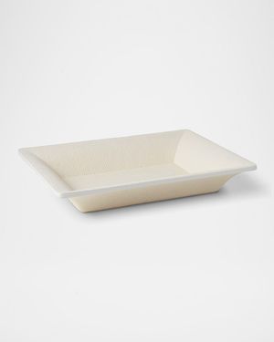 Faux Shagreen Rectangle Vide Poche