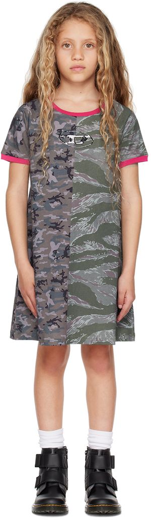Diesel Kids Green Denisia Dress