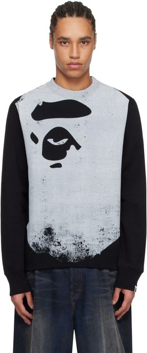 BAPE Black Ape Head Over Print Sweatshirt