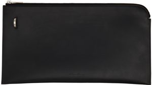 Rick Owens Black Porterville Invite Envelope Wallet
