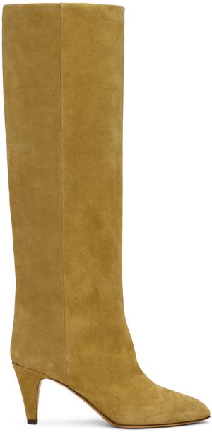 Isabel Marant Khaki Laspi Boots