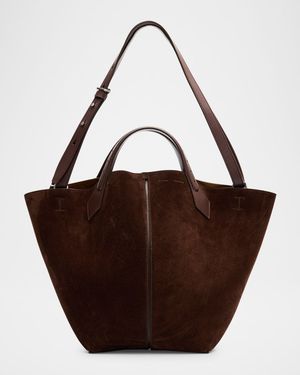 Large Chelsea Suede Tote Bag