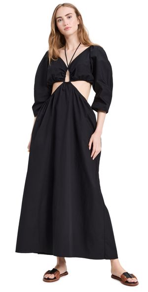 MARA HOFFMAN Shaina Dress Black M