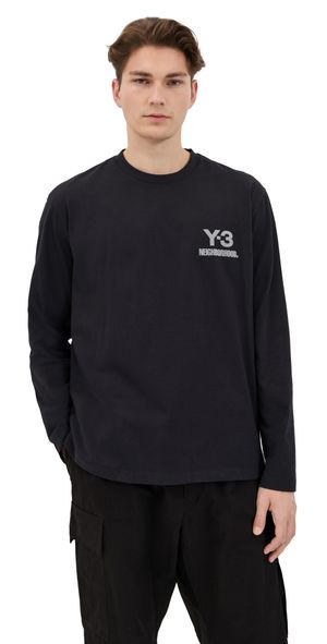Y-3 Y-3 x Neighborhood Logo Long Sleeve Tee Black S