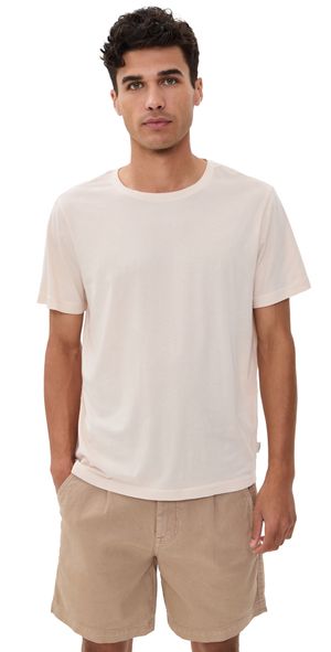 Onia Joey Crewneck Tee Oat S