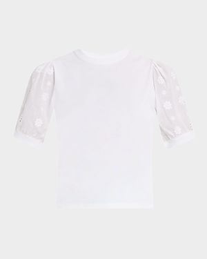 The Lace Sleeve Tee