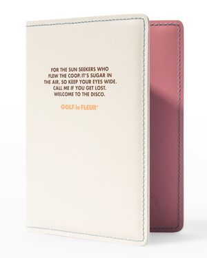 Globe-Trotter Leather Passport Case