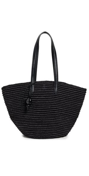 Hunting Season Market Tote In Fique Black/Black One Size