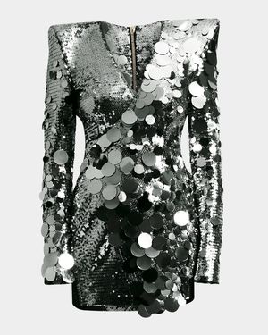 The Shimmer Sequined Mini Dress
