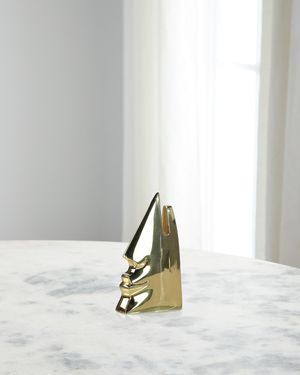 Brass Ridges Sculpture