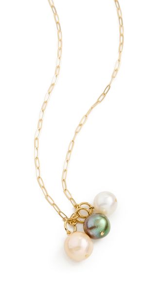 Chan Luu Ombre Pearl Necklace Pearl One Size