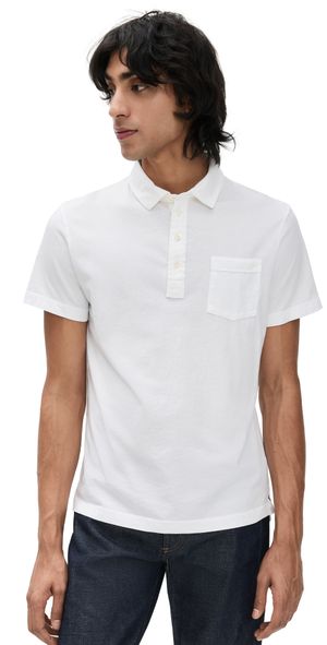 Billy Reid Pensacola Polo White M