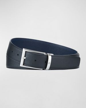 Men's Reversible Cut-To-Size Business Belt