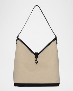 Megan Canvas Hobo Bag