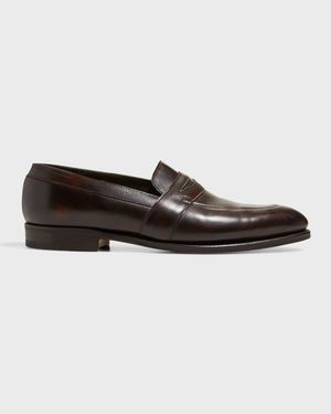 Men's Adley Leather Penny Loafers