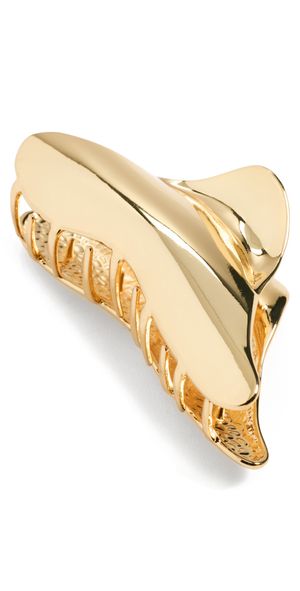 Jennifer Behr Amira Jaw Clip Gold One Size