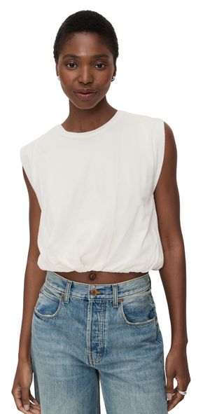 Good American Cotton Muscle Tee Black001 2XL