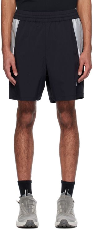 Izzue Black Printed Shorts