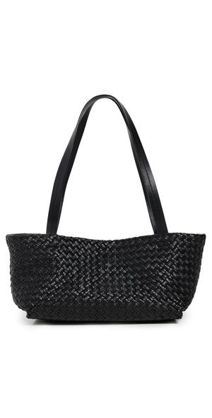 St. Agni Petit Woven Trapeze Bag Black One Size