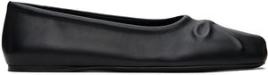 Marni Black Little Bow Ballerina Flats