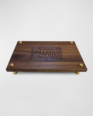 Shalom Hanukkah Challah Board by Joy Stember