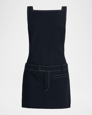 Skyla Drop-Waist Mini Dress