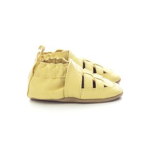 Robeez - Salomés cuir - Taille 25/26 - Jaune