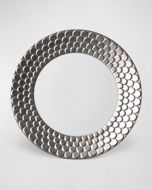 Aegean Platinum-Plated Dinner Plate