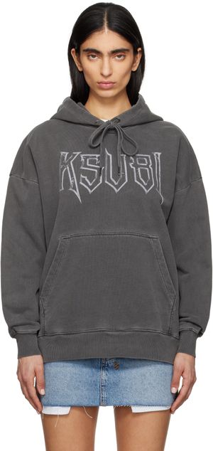 Ksubi Gray Kingdom Oh G Hoodie