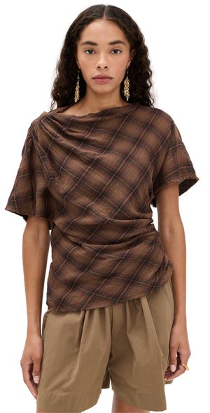 Isabel Marant Étoile Neyela Top Dark Bronze 40