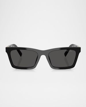 MUA05S Rectangular Acetate Sunglasses