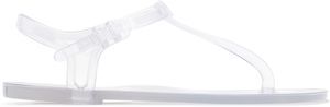 Christopher Esber Transparent Billi T-Bar Flat Sandals
