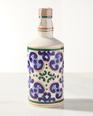 Extra Virgin Olive Oil in "Golden Sun" Barocco Bottle, 101.4 oz.