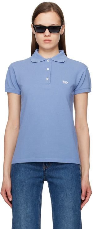 Maison Kitsuné Blue Baby Fox Polo
