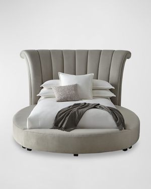 Katya Silver Queen Bed