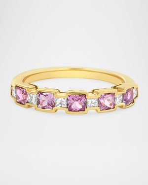 18K Monroe Ring with Diamonds