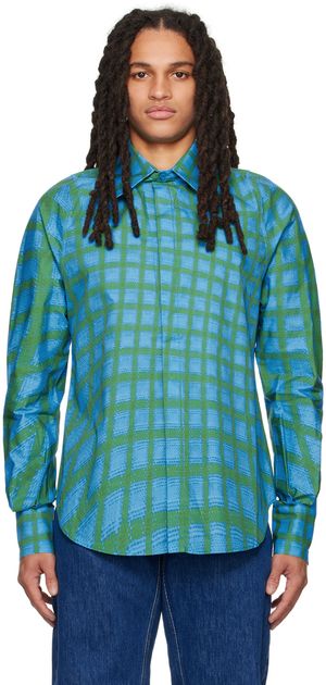Bianca Saunders Blue Lamont Shirt