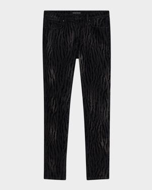 Men's Greyson Tiger Skinny Jeans