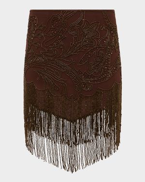 Eulla Embellished Mini Skirt
