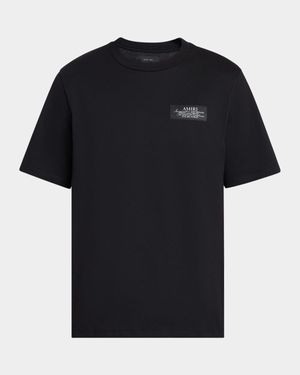 Men's Label Cotton T-Shirt