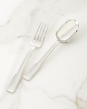 Art Deco 2-Piece Flatware Serving Set