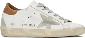 Golden Goose White Super-Star Sneakers