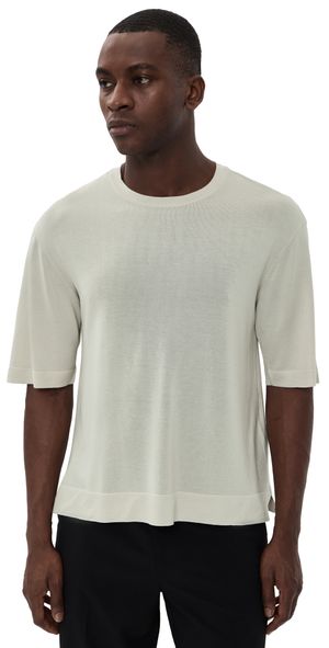 Officine Generale Boris Lyocell Wool Tee Moon L